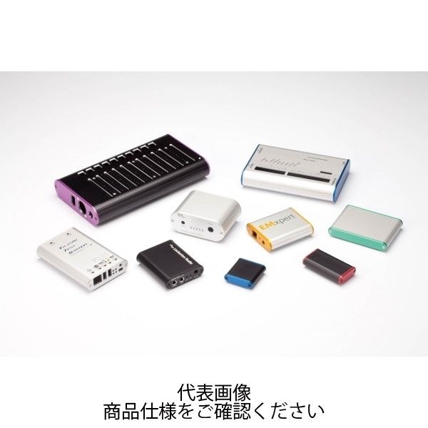 タカチ電機工業 MXA型アルミモバイルケース ブラック MXA2ー8ー12BB 1台 MXA2-8-12BB（直送品）