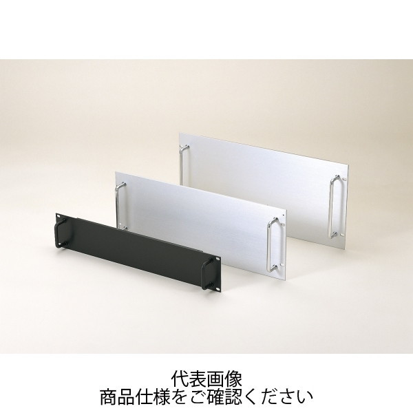 タカチ電機工業 EPH型アルミラックパネル 黒/ヘアーラインアルマイト EPHー3ー222B 1枚 EPH-3-222B（直送品）