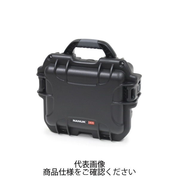 タカチ電機工業 NK型防水キャリングケース 内装スポンジ付き ブラック NK905BS 1台 1台(1個)（直送品）