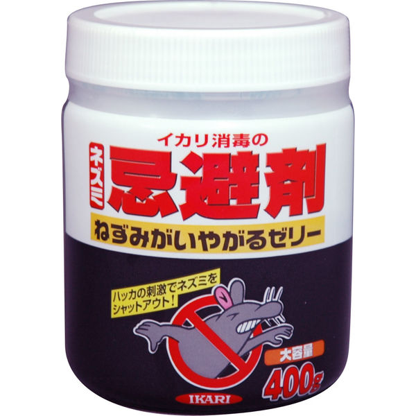 イカリ消毒 ねずみがいやがるゼリー 400g 245044（直送品）