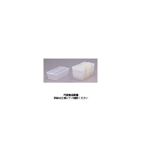 アイリスオーヤマ コミック本ストッカー CMSー23 クリア/ホワイト CMS-23 1セット(8個)（直送品）