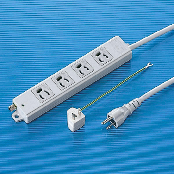 サンワサプライ 抜け止めタップ 抜け止め機能/RoHS指令対応 3P式 4個口 5m TAP-5431N-5 1個（直送品）