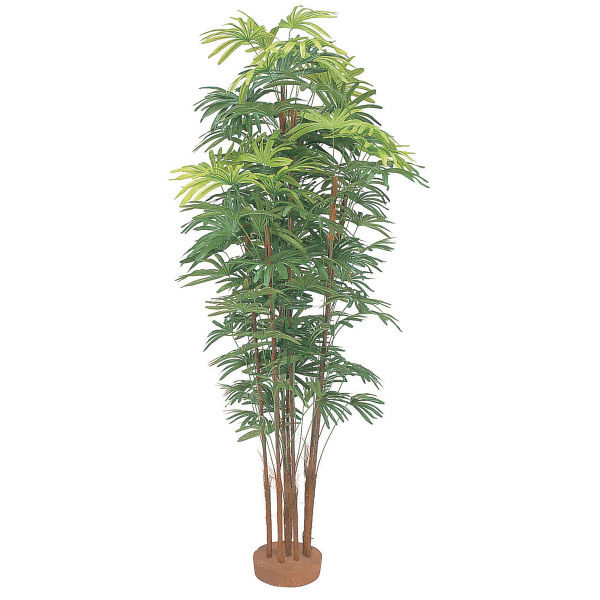 タカショー 人工観葉植物 シュロチク 7本立 鉢無1.8m GD-126L 1個（直送品）
