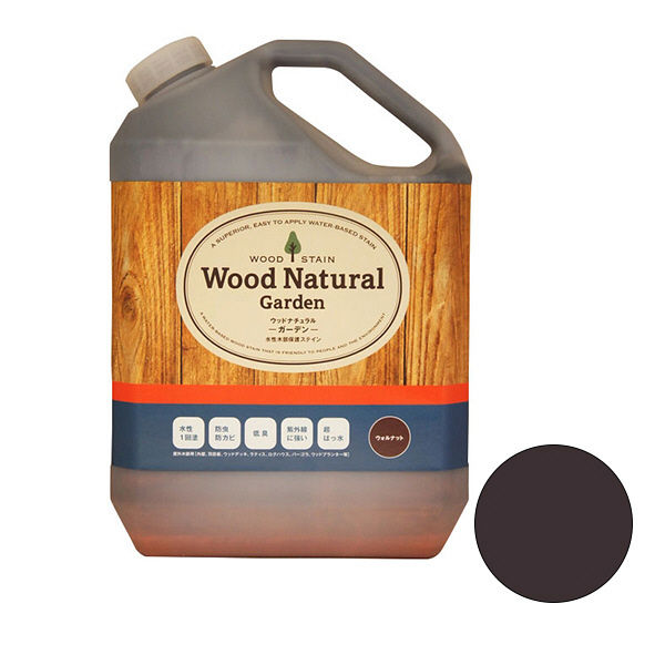 カラーワークス 木部専用保護塗料 Wood Natural ウォルナット 3494 3.5