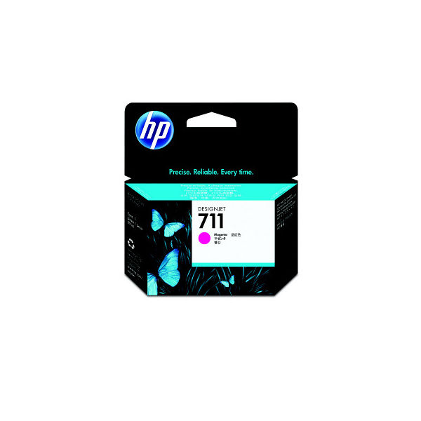 HP インクジェットカートリッジ HP711 マゼンタ CZ131A 1個（わけあり品）