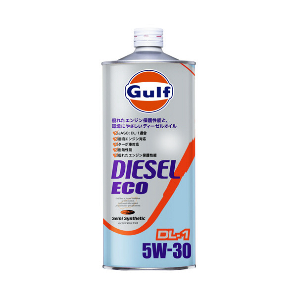 Gulf DIESEL ECO 5W30 DL-1 1セット（20本入）（直送品）
