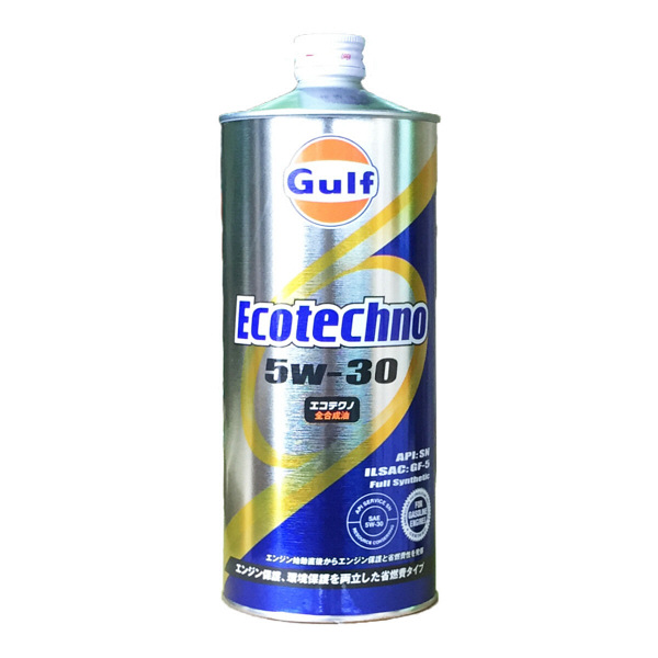 Gulf Ecotechno 5W30 1セット（20本入）（直送品） - アスクル