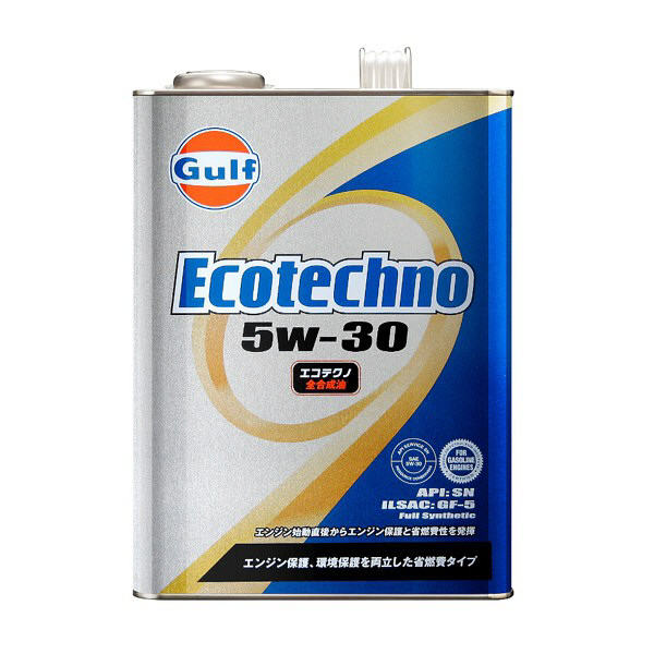 Gulf Ecotechno 5W30 1セット（6本入）（直送品） - アスクル