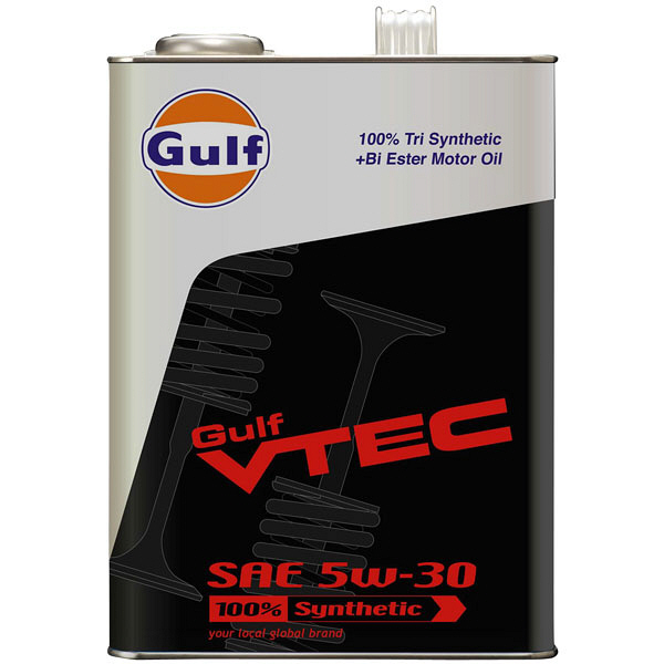 Gulf VTEC 5W30 1セット（3本入）（直送品） - アスクル