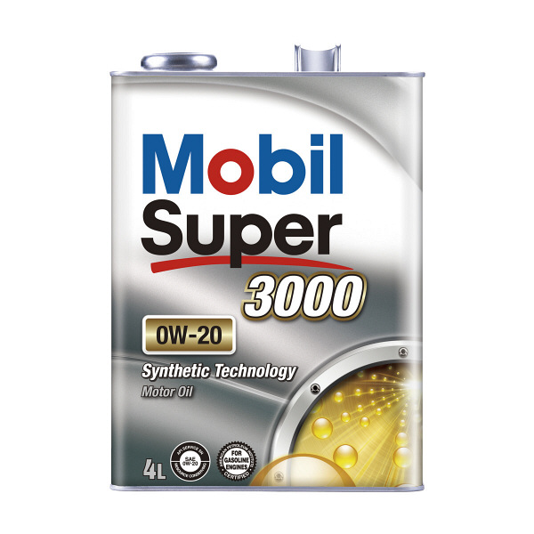 モービルスーパー3000 0W-20 20L※専用モービルステッカー6枚付き Mobil 在庫あり 正規品 ハイブリッド車におすすめ モービル