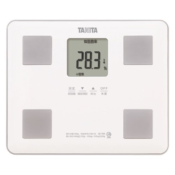 タニタ体組成計TANITA BC-764-WH - 健康管理・計測計