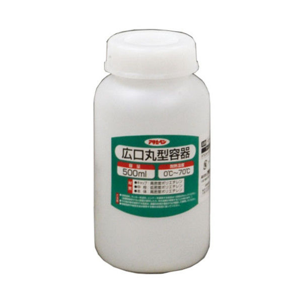 アサヒペン 広口丸型容器 500ml 1028-27 1個