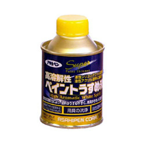 アサヒペン 高溶解性ペイントうすめ液 100mL 9011505（直送品）