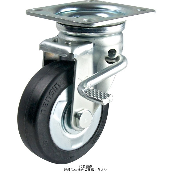 産業用キャスター自在ストッパー付タイプ 150mmウレタン(B入