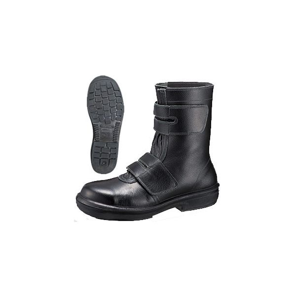 ミドリ安全 JIS規格 重作業用 安全靴 長編上靴 ウルトララバーテック RTU235 24.0cm ブラック 1830003507 1足（直送品）