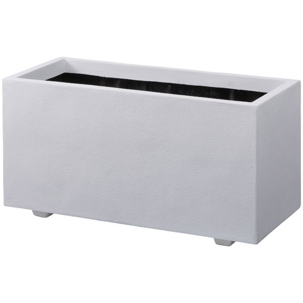 FRPバスケットプランター33ホワイト新品 タカショー ホワイトプランター プレイン FIP-28 1台（直送品） - アスクル