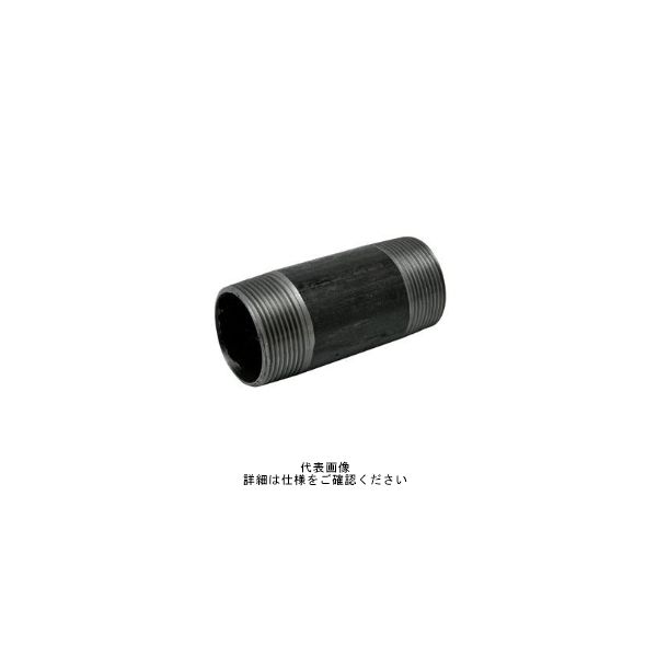 イシグロ 長ニップル(黒) クロナガNIー6AX50 クロナガNI-6AX50 1セット(10個)（直送品）