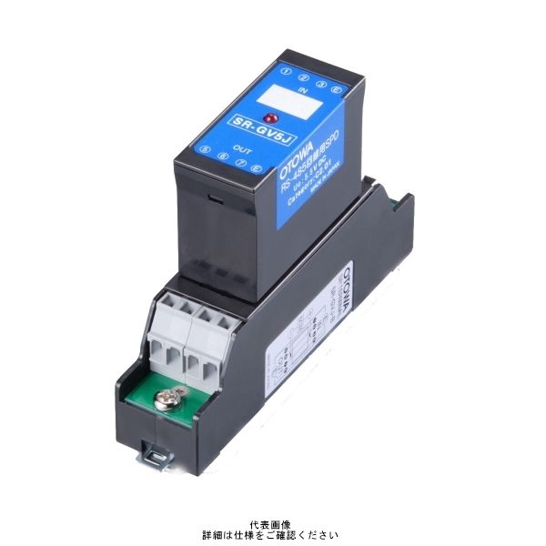 音羽電機工業 信号回線用SPD(スリムタイプ) SRーGV5J 1台（直送品） - アスクル