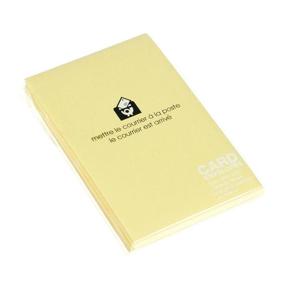 エトランジェ・ディ・コスタリカ カード封筒［P］ヤマブキ ENYBC-P-03 1セット（20枚入り×15冊）（直送品）