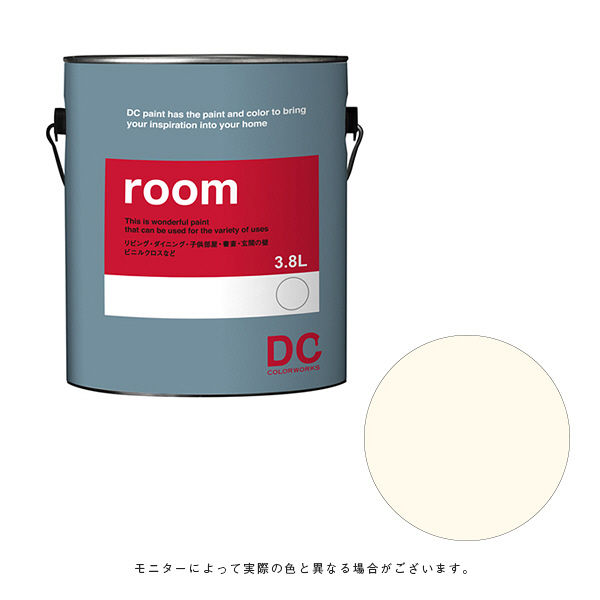カラーワークス 室内壁用ペイント DCペイント ルーム ガロン 0362 3.8L（直送品）