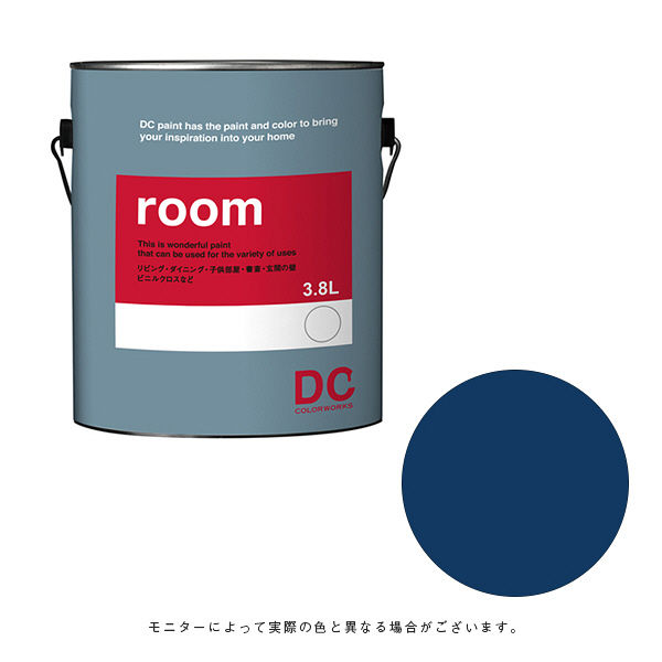 カラーワークス 室内壁用ペイント DCペイント ルーム ガロン 0592 3.8L（直送品）