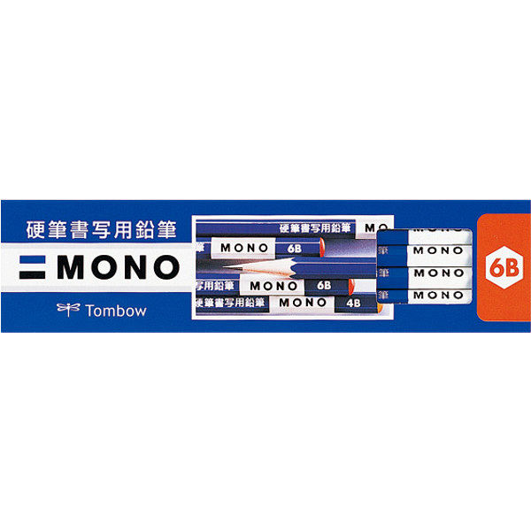 トンボ鉛筆 MONO硬筆書写用鉛筆 KM-KKS6B 1セット（12本入）（直送品）