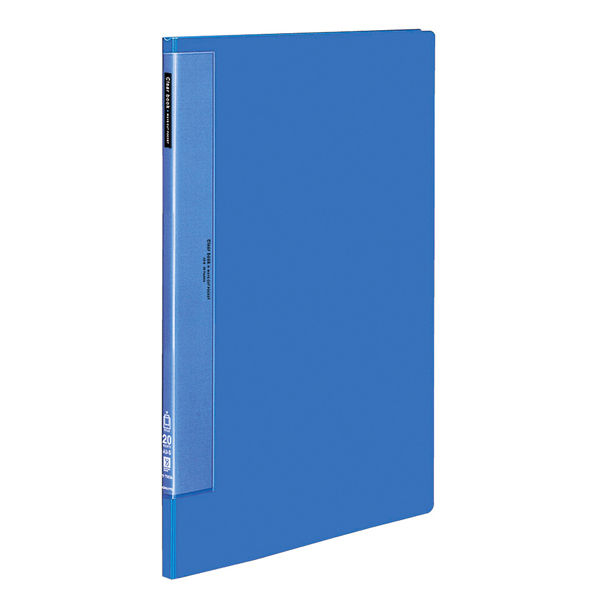 コクヨ　クリヤーブック（ウェーブカット・固定式）　A3タテ20ポケット　青　ブルー　ラ-T563B　8冊