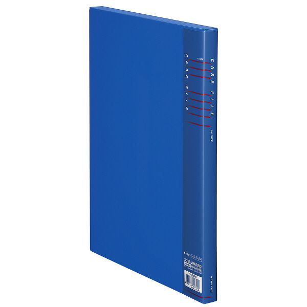 コクヨ ケースファイル A4 PP表紙 背幅20ミリ 青 フ-920NB 1セット（30 