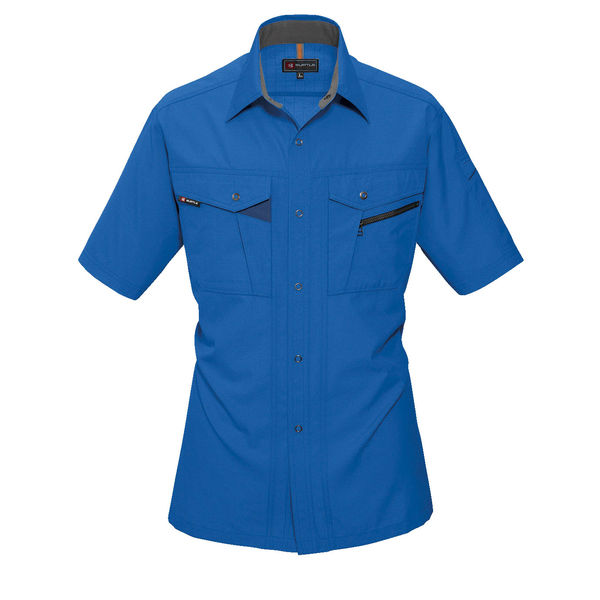 バートル 半袖シャツ ロイヤルブルー 4L 7065-42-4L（直送品）