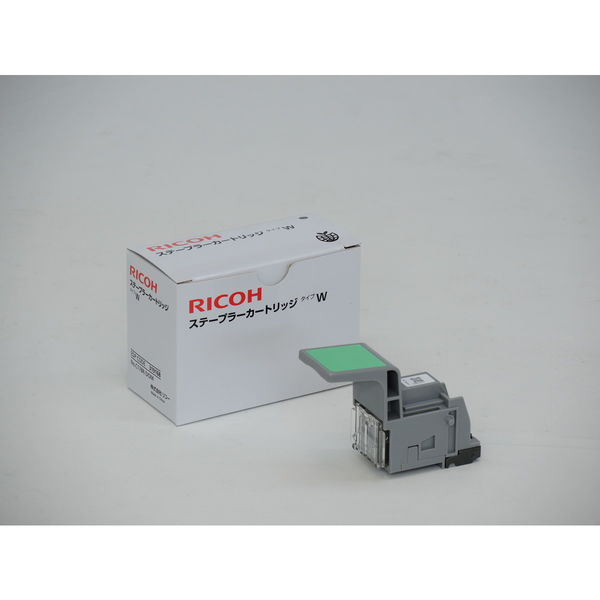 リコー（RICOH） 純正ステープラーカートリッジ タイプＷ （針2000本セット済） 319168 2個 - アスクル