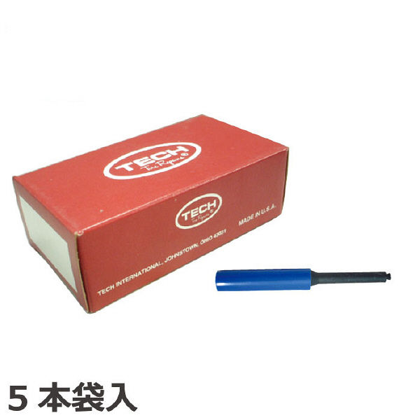 TECH ユニシールステム 9mmφ 5本袋入 No251-1-5 1セット（直送品）