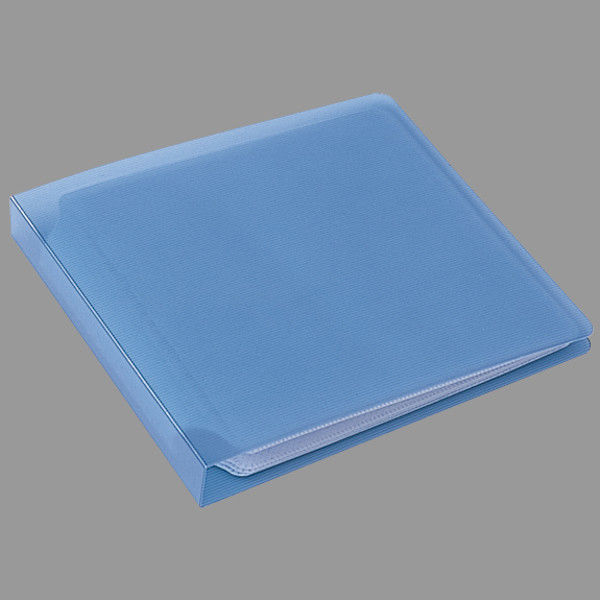 サンワサプライ ファイル型CDケース ブルー FCD-1211BL 1個（直送品）
