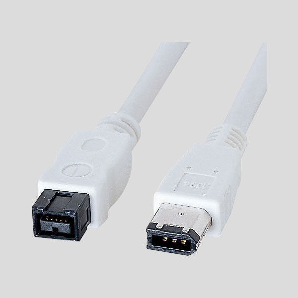 サンワサプライ IEEE1394bケーブル KE-B962WK 1本（直送品）