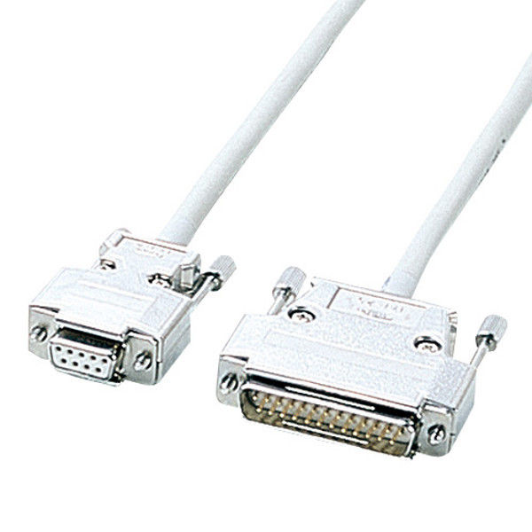 サンワサプライ RS-232Cケーブル KRS-423XF5N 1本（直送品）