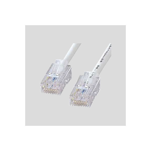 サンワサプライ INS64ケーブル 3m ホワイト LA-INS64-3（直送品）