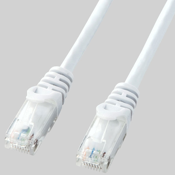 サンワサプライ カテゴリ6UTP LANケーブル やわらかタイプ 15m  ホワイト LA-Y6-15W（直送品）