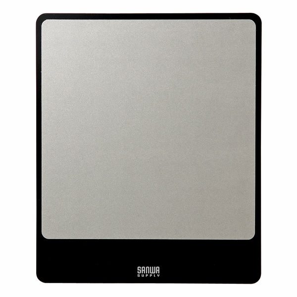 サンワサプライ アルミニウムマウスパッド（シルバー） W150×D180×H3mm MPD-ALUMSV 1個（直送品）