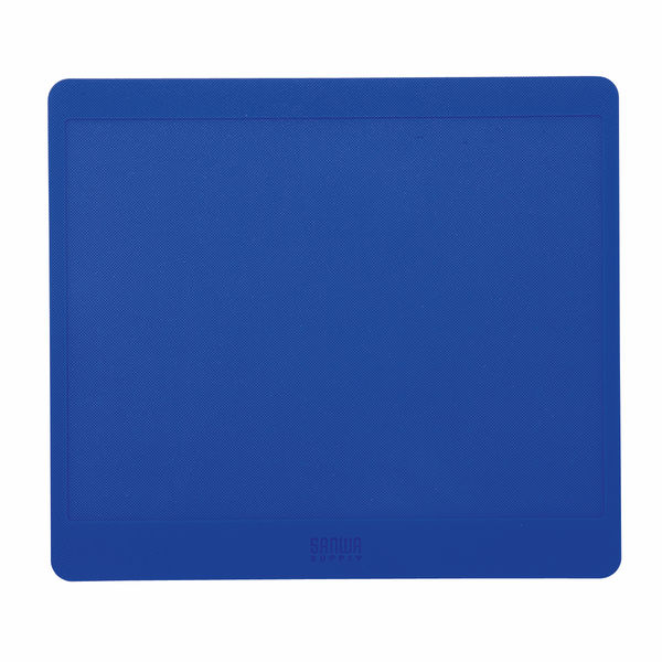 サンワサプライ オリジナルマウスパッド（ブルー） W170×D150×H0.8mm MPD-HASA2BL 1個（直送品）