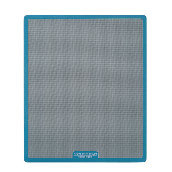 サンワサプライ マウスパッド（ブルー） W150×D180×H0.7mm MPD-OP26BL 1個（直送品）