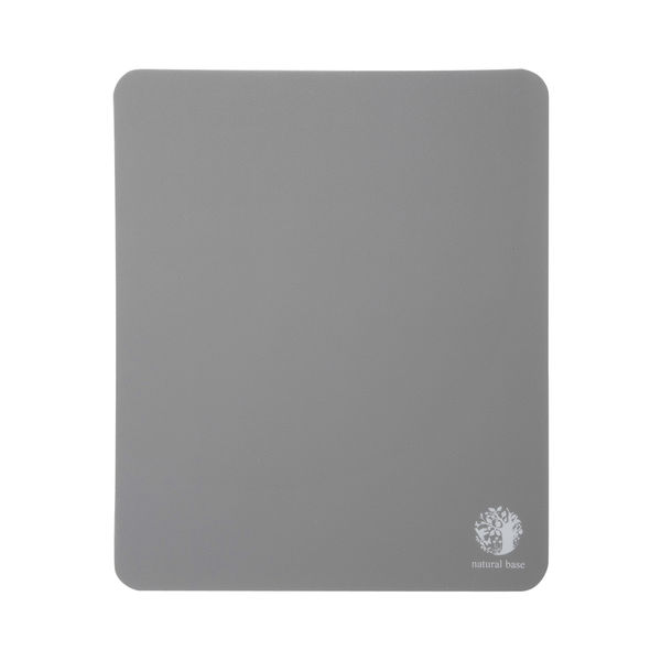 サンワサプライ ベーシックマウスパッド（ブラック） natural base W150×D180×H2mm MPD-OP54BK 1個