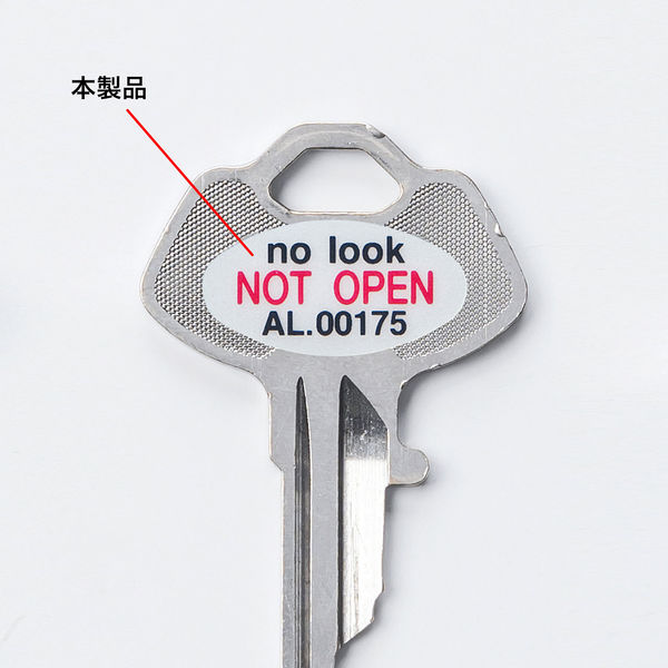 サンワサプライ 鍵のナンバーキーパーセキュリティシール（1シート・5枚入り） SL-5H-5 1個
