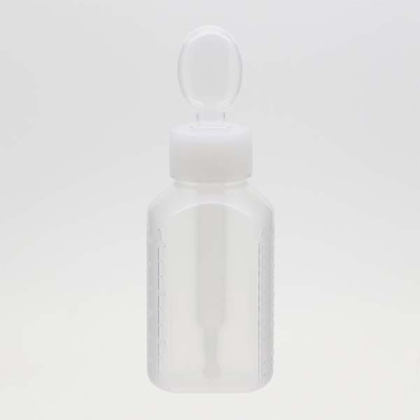 金鵄製作所 スポイトマーカー投薬瓶 60mL 白キャップ B2570-00000 1袋（160本入）（直送品）