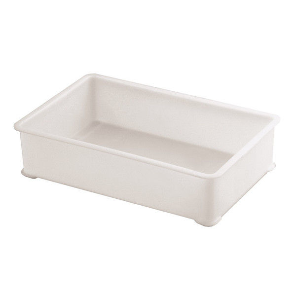 【車上渡し】積水テクノ成型 セラミックス抗菌コンテナ KPM-146 32L ホワイト KPM146N 1セット（5個入）（直送品）