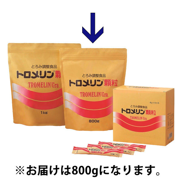 ニュートリー トロメリン顆粒 800g 1箱（6袋入）（取寄品）