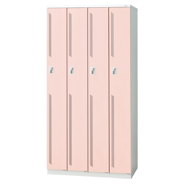 組立設置付】プラス LZシリーズ 更衣ロッカー 4人用 高さ1790mm 