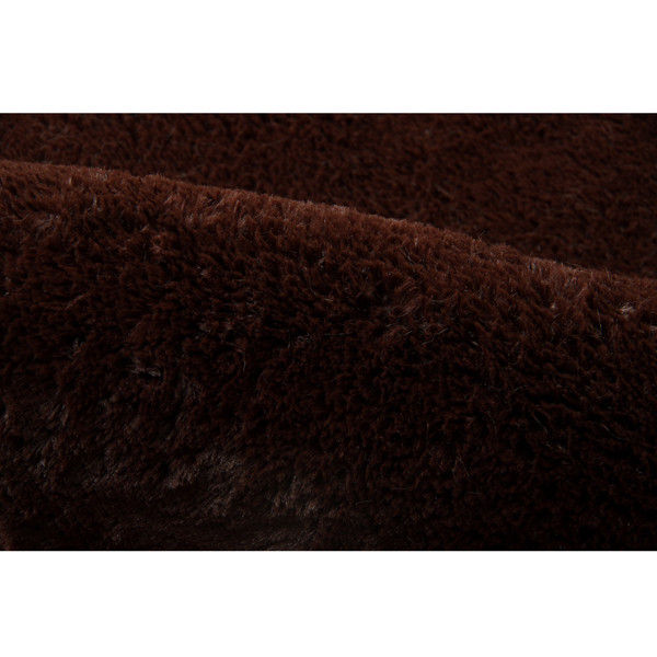 イケヒコ ラグ 1.5畳タイプ 『フィリップ』 ブラウン 約130×185cm ホットカーペット対応 1280100061503 1枚（直送品）
