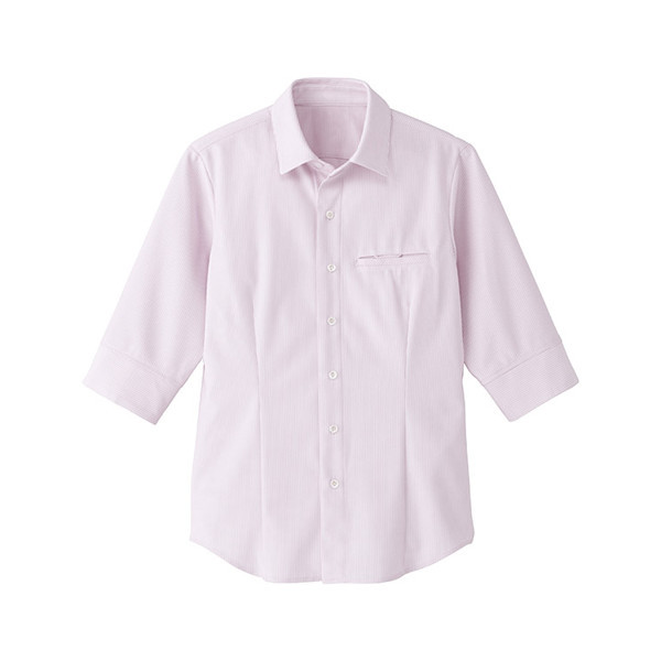 男女兼用シャツ半袖 S ピンク ET1326-0001 サーヴォ（旧サンペックスイスト）（直送品）