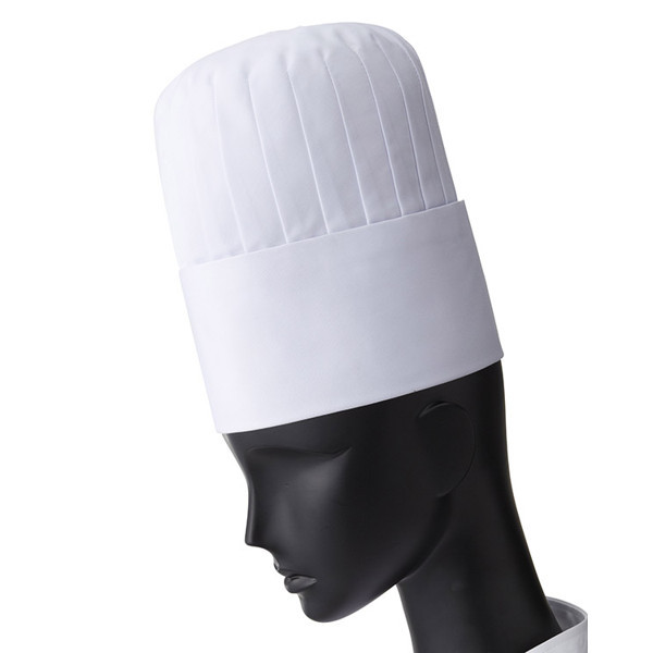 コック帽 M ホワイト FH15-0002 サーヴォ（旧サンペックスイスト）（直送品）