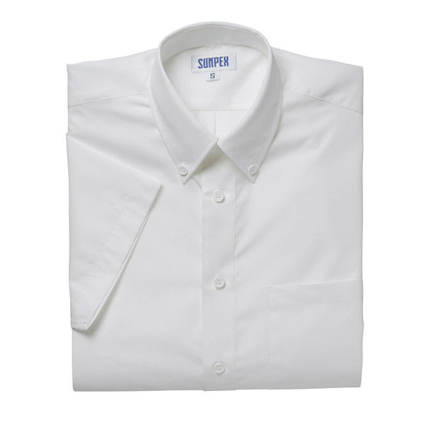男女兼用半袖シャツ S オフホワイト Y5815-0001 1着 サーヴォ（旧サンペックスイスト）（直送品）