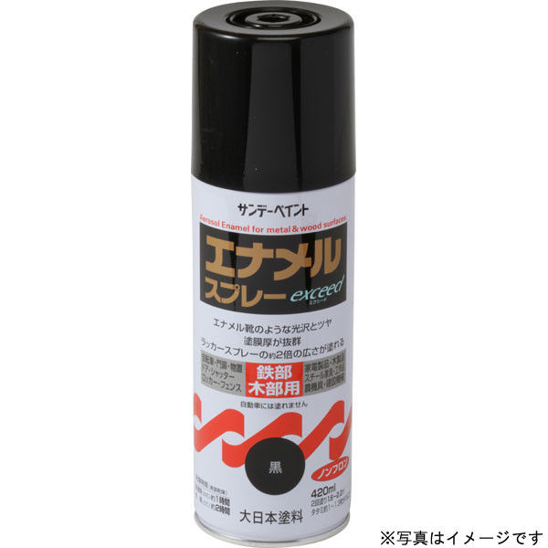 サンデーペイント エナメルスプレー exceed アイボリー 420ml #23N10（直送品）